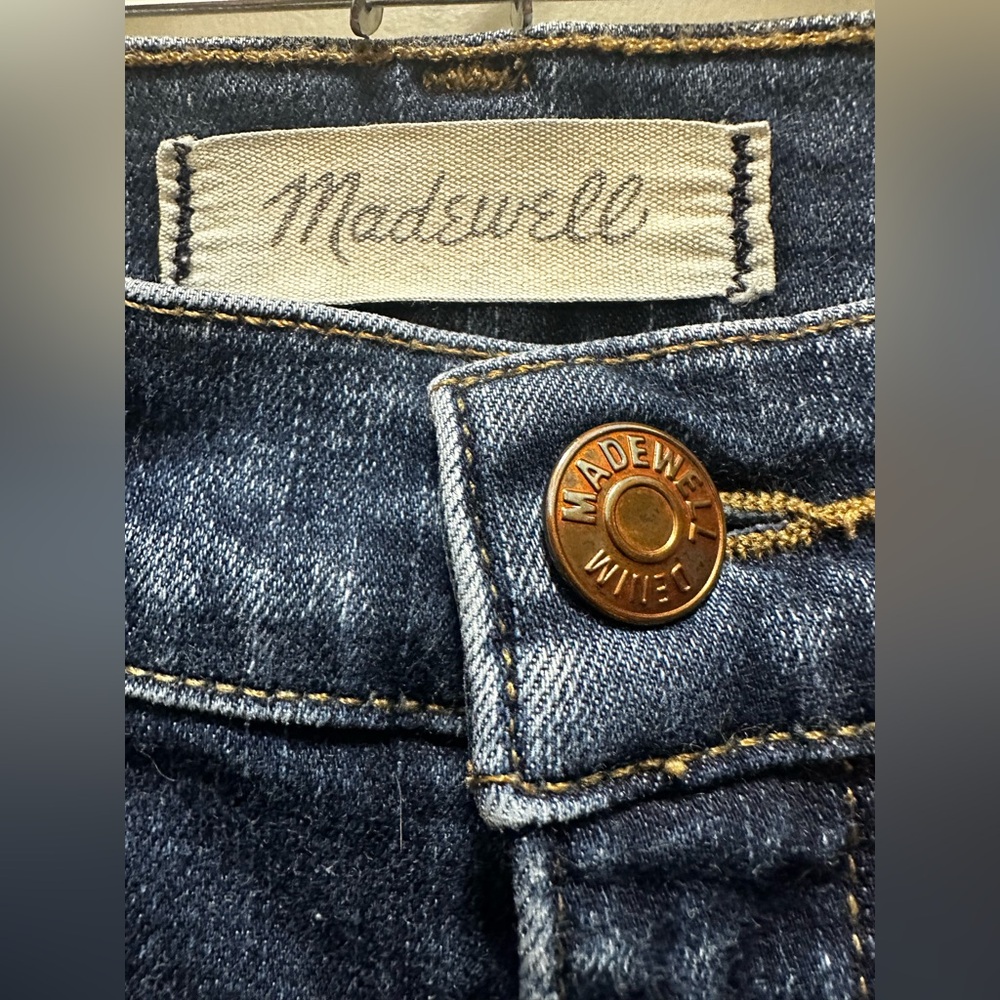 Madewell Size 25 High Rise Skinny Jeans EUC - Picture 3 of 10